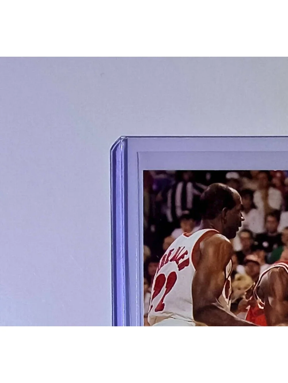 Michael Jordan 1993-94 Skybox Showdown Series VS Clyde Drexler Card Bulls